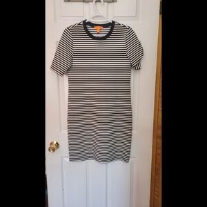 Joe Fresh Black and White Striped Dress